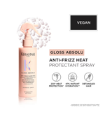 Anti-Frizz Heat Protectant Spray Hair