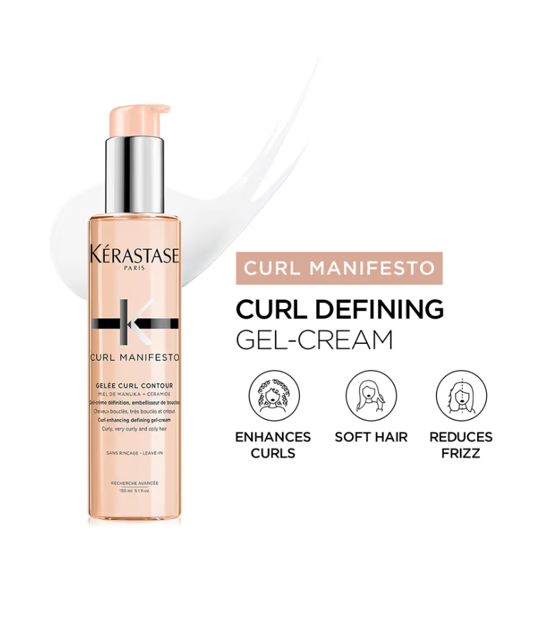 Curl Manifesto Leave-in Gel-Cream For Curly & Wavy Hair