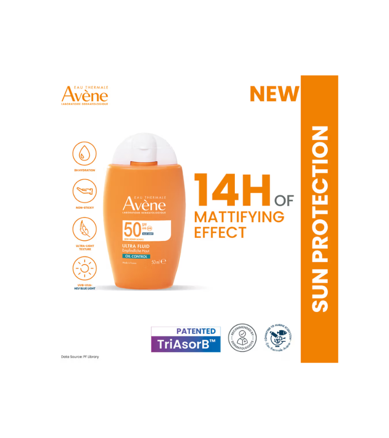 Ultra Fluid Oil Control Face Sunscreen SPF 50+
