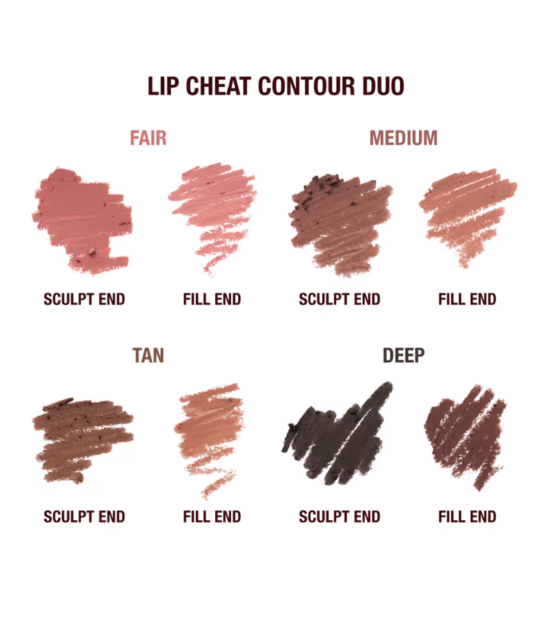 Super Nudes Lip Cheat Contour Duo