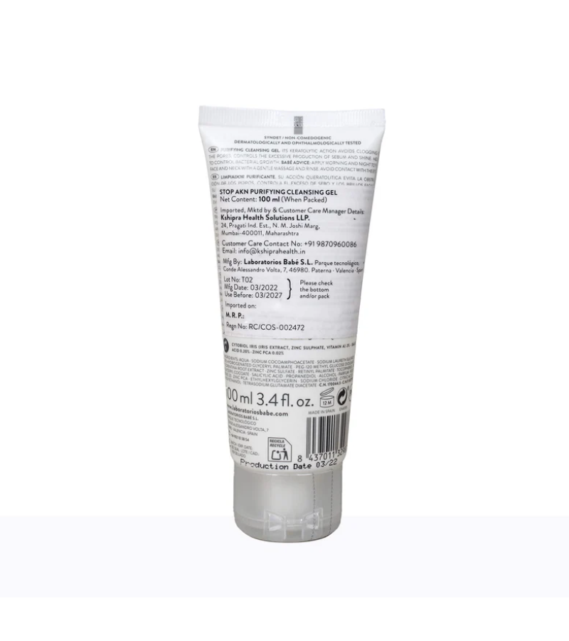 Stop AKN Purifying Cleansing Gel