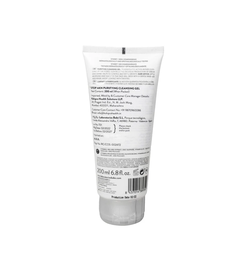 Stop AKN Purifying Cleansing Gel