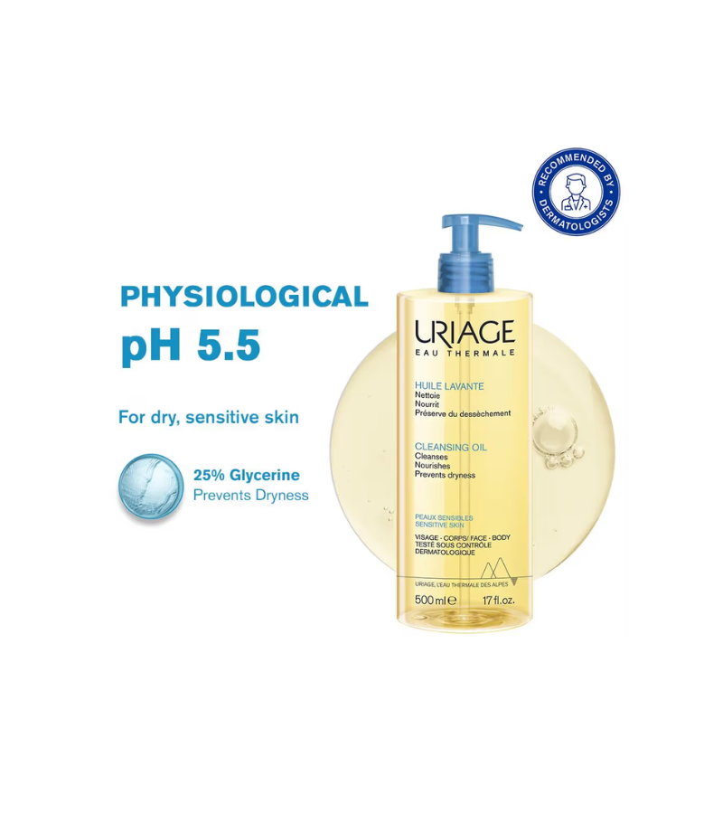 Cleansing Oil with 25% Glycerin Moisturizes face