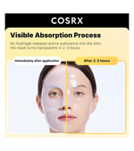 Advanced Snail Mucin Glass Glow Hydrogel Mask (3 Pcs)