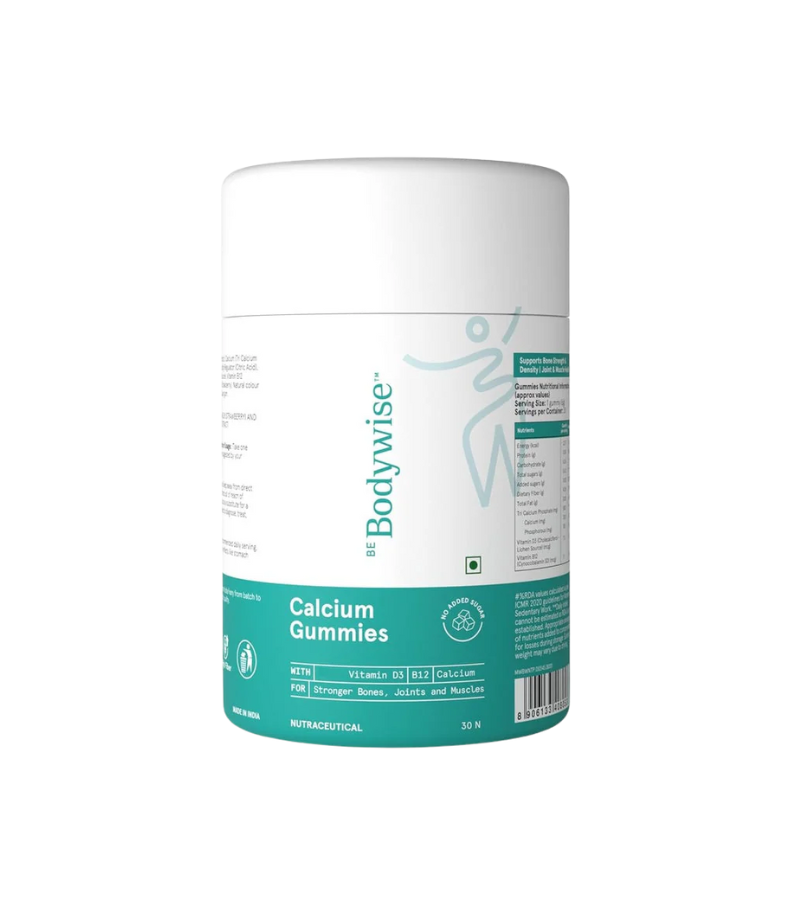 100% Vegan Calcium Gummies with No Added Sugar