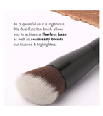 Dual Ended Blush + Foundation Brush 028