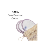 Reusable Bamboo Cotton Facial Pads (5 Pcs)
