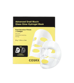 Advanced Snail Mucin Glass Glow Hydrogel Mask (3 Pcs)