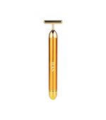 24k T-shape Gold Vibrating Face Massager (1 Pieces)