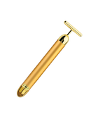24k T-shape Gold Vibrating Face Massager (1 Pieces)