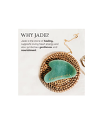 Oils Jade Gua Sha Face Massage Tool (1 Pieces)