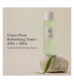 AHA+BHA Green Plum Refreshing Toner  (150ml)