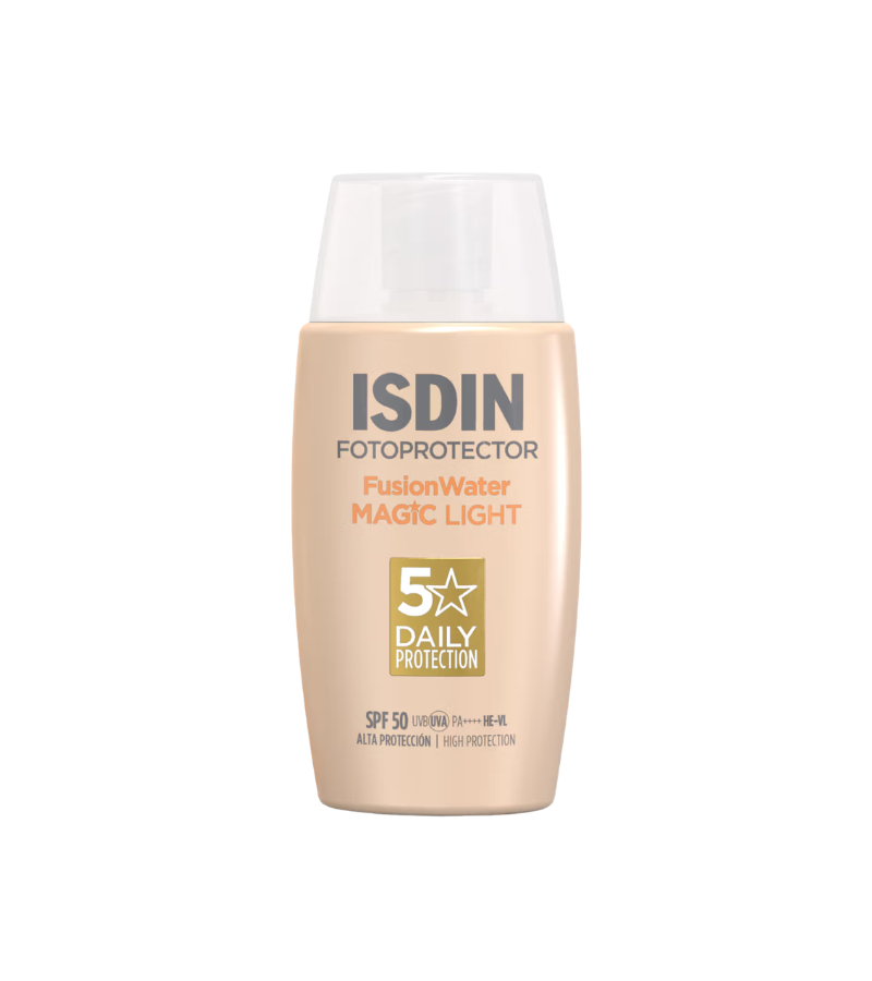 Fotoprotector Fusion Water Magic Color SPF 50