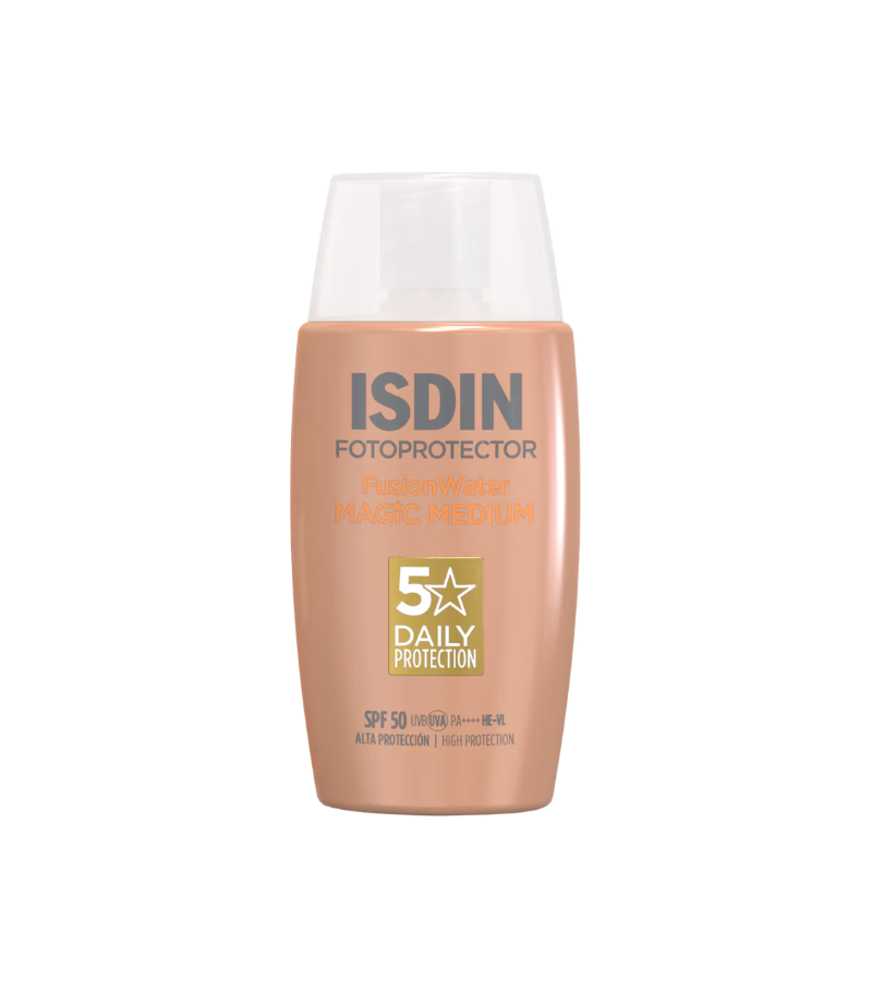 Fotoprotector Fusion Water Magic Color SPF 50