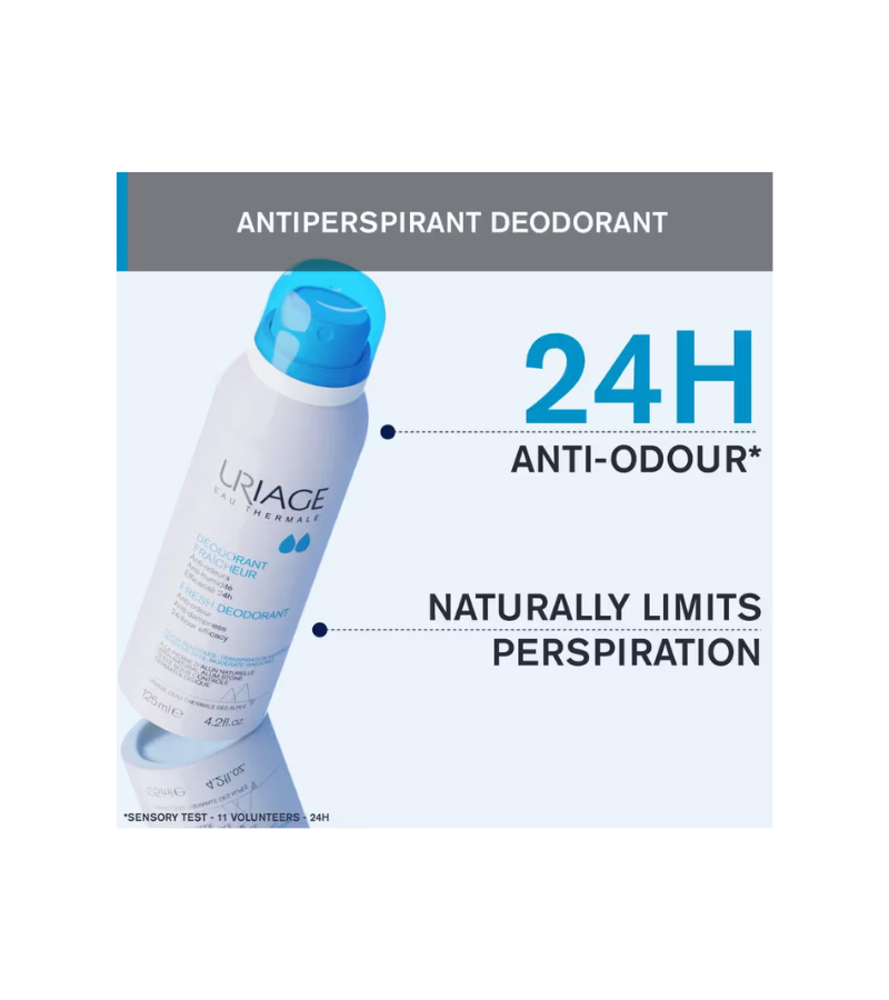 Fresh Body Deodorant Spray with Alum