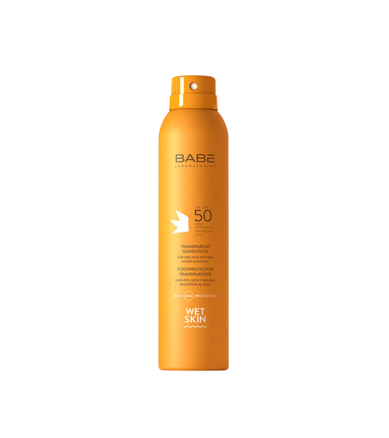Transparent Sunscreen Wet Skin SPF 50