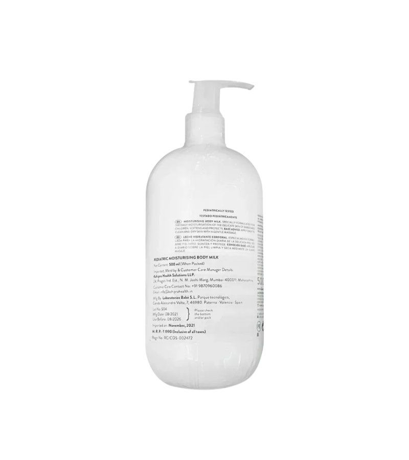Pediatric Moisturising Body Milk